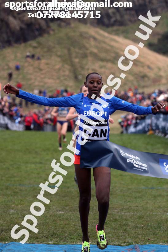 Simplyhealth Great Edinburgh XCountry women, 2018 Simplyhealth Great Edinburgh International XCountry. Photo: David T. Hewitson/Sports for All Pics